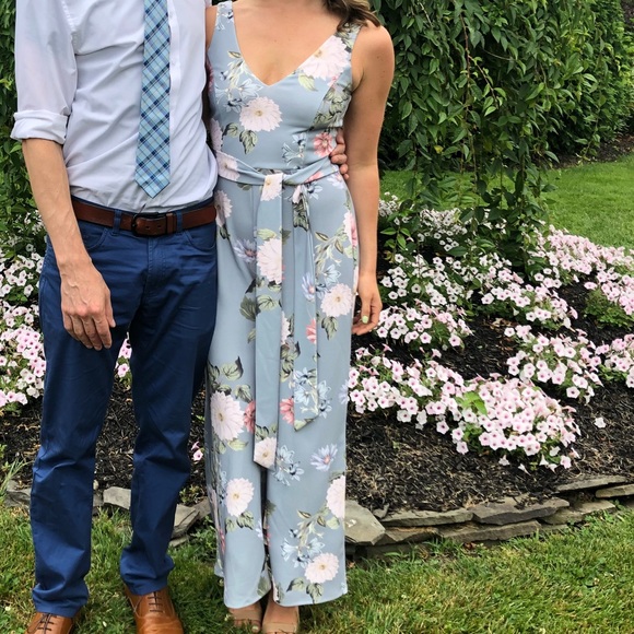 ASOS New Look floral jumpsuit size 6 - Picture 2 of 2